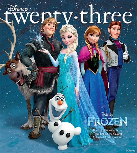 Duckman's Blog: D23's Fall Issue Breaks Ice with "Frozen'