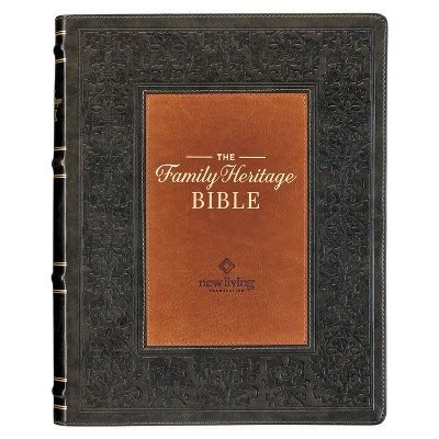 Nlt Family Heritage Bible, Large Print Family Devotional Bible For Study, New Living Translation ...