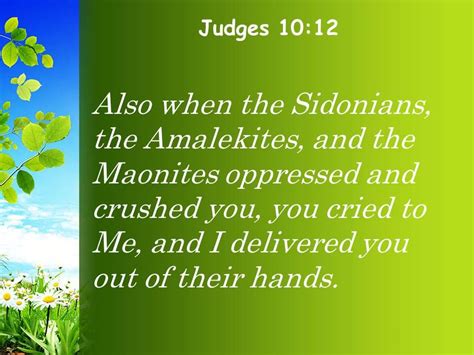 Judges 10 12 I Not Save You From Their Powerpoint Church Sermon | PowerPoint Templates Download ...