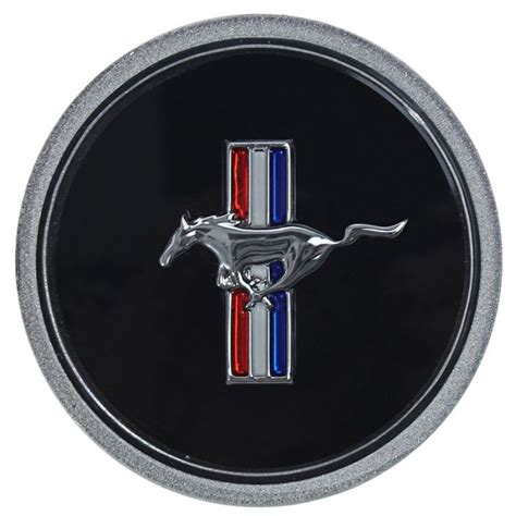 Scott Drake C8ZZ-3649-AR Mustang Steering Wheel Emblem 1968