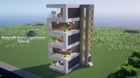 Modern Apartment Building in Minecraft - TBM | TheBestMods