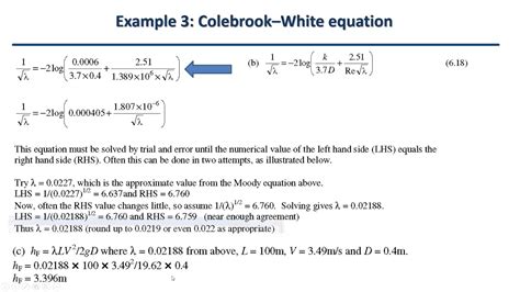 Ntroduire 102+ imagen formule de colebrook excel - fr.thptnganamst.edu.vn