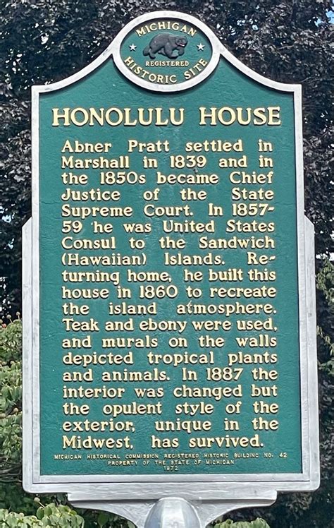 Honolulu House | Historical marker, Journey to the past, Historical sites