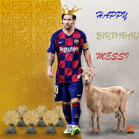 Messi Birthday / Lionel Messi S Birthday What Might The Barcelona Star ...