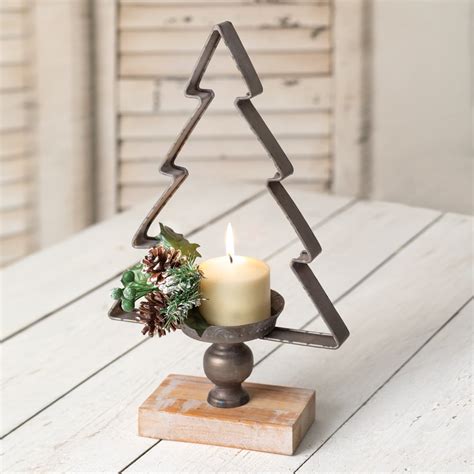 Christmas Tree Candle Holder - Walmart.com