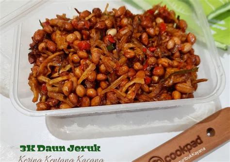 Resep 772. 3K Daun Jeruk (Kering Kentang Kacang) oleh Dapur Ibuk Kayana ...