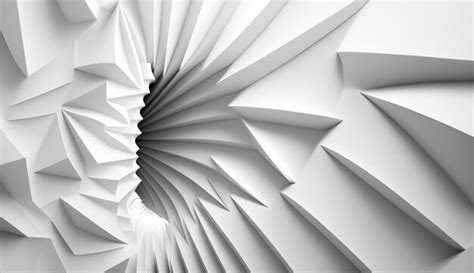 Premium AI Image | Abstract white background Generative Ai