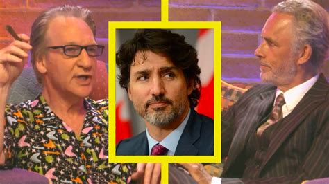 Jordan Peterson shows Bill Maher why Justin Trudeau is BAD - YouTube