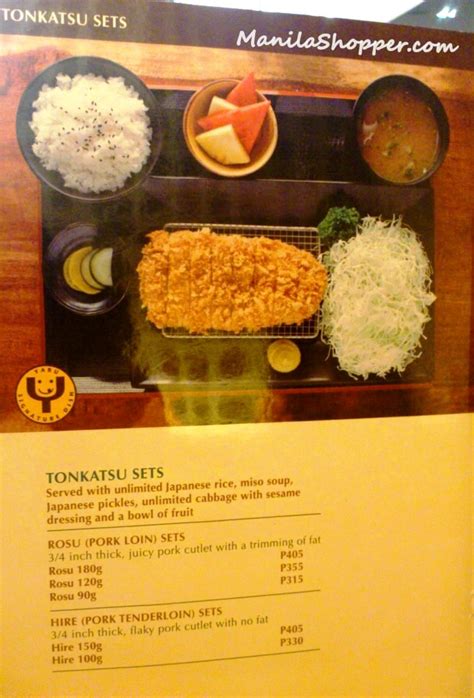 Manila Shopper: The Katsu-goodness in Yabu