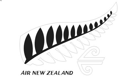 Air New Zealand logo | 3D Warehouse