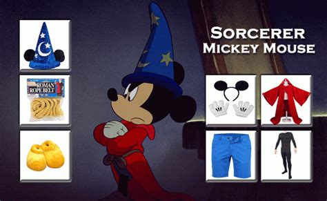 SORCERER MICKEY MOUSE COSTUME FROM FANTASIA | Mickey mouse costume ...