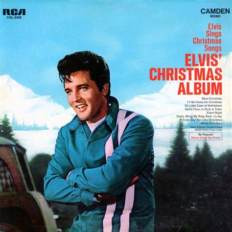 Elvis Presley Christmas Album - CAL2428 - Christmas Vinyl Record LP ...