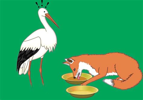 The fox and the stork - story with pictures| Small stories for kids - HubPages