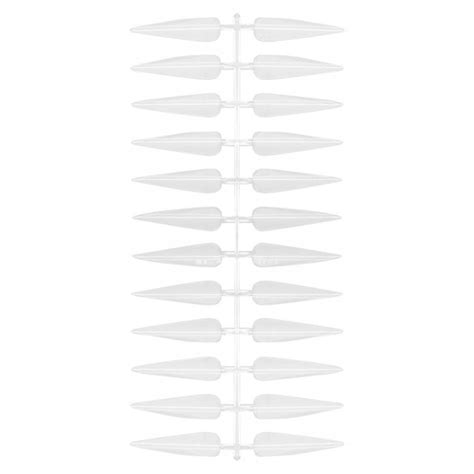 Nail Polish Swatch Chart - Stiletto (24 Nails)