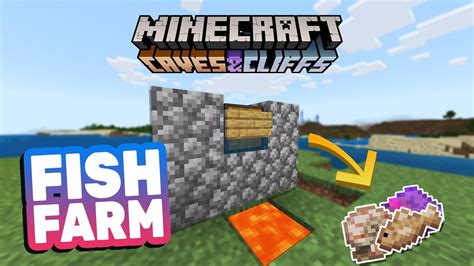 Minecraft fish farm bedrock