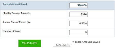 High Yield Savings Account Calculator | InvestingAnswers