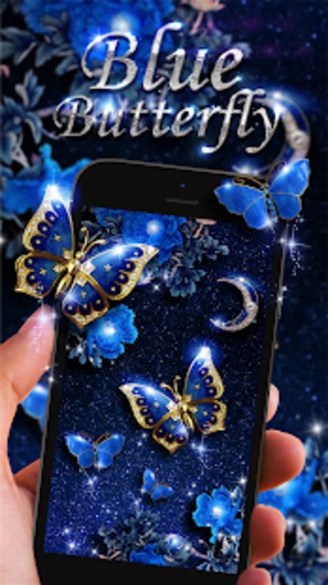 Blue Butterfly Live Wallpaper APK for Android - Download