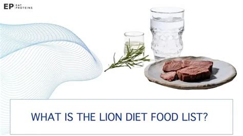 Lion Diet: A Beginner's Guide and Meal Plan