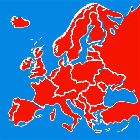 Premium Vector | Map of Europe