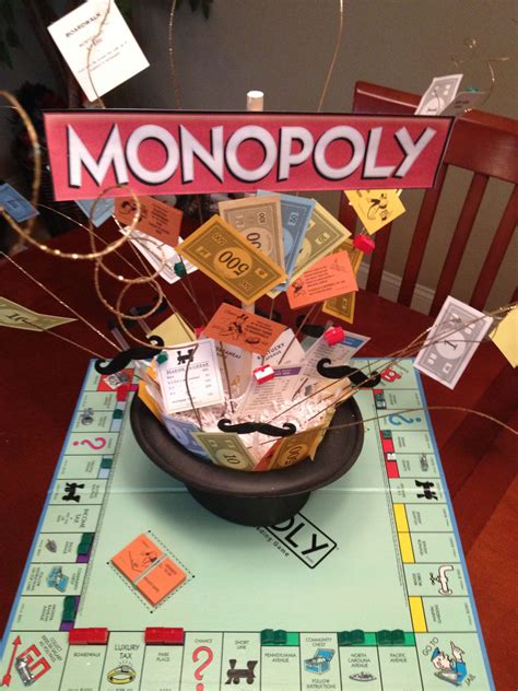 Monopoly centerpiece | Детский праздник, Монополия, Праздник