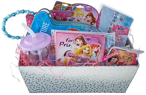 Christmas Gift Baskets – Disney Princess Themed Holiday Gifts Idea for Girls Wish her During ...