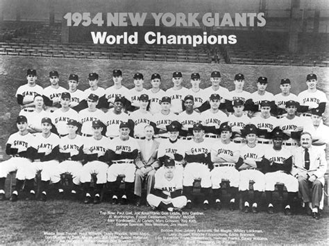 Oartig Tänka ut ledtråd New York Giants basebollhatt 1954 manuell Ytlig ...