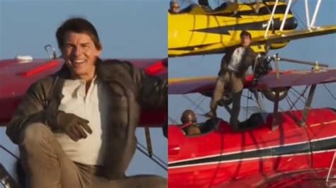 Tom Cruise performs aerial stunts in leaked video from Mission ...