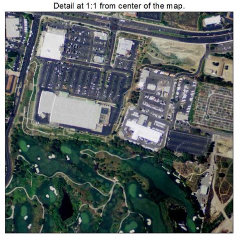 Aerial Photography Map of Laguna Woods, CA California