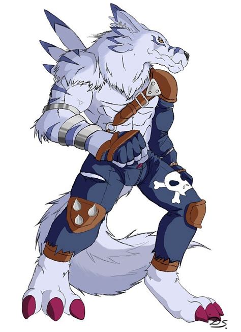 Weregarurumon - Mi Taringa! | Digimon, Digimon frontier y Superheroes dibujos