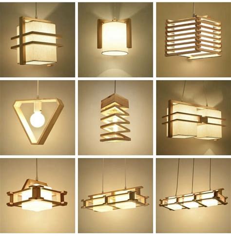 Wooden Light, Wooden Lamp, Wood Pendant Lamps, Pendant Lighting, Wooden Chandelier, Wooden ...