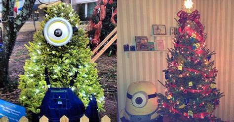 Minions Christmas Trees | POPSUGAR Family