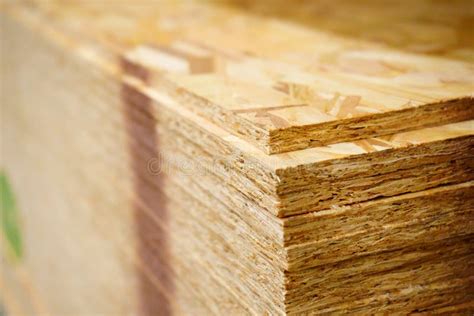 OSB Board. Sheet Material is Used in Construction. Hardware Store ...