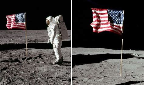 Moon Landing Flag