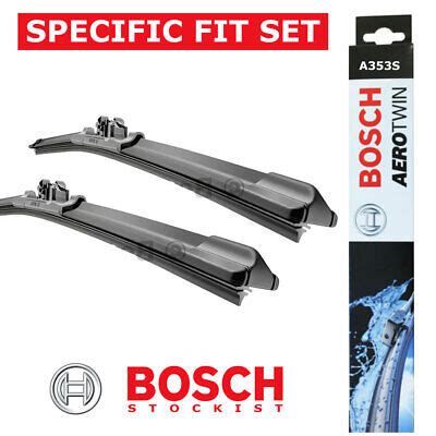 Bosch Aerotwin Flat Blade Front Windscreen Wiper Blade Pair Set 750 ...