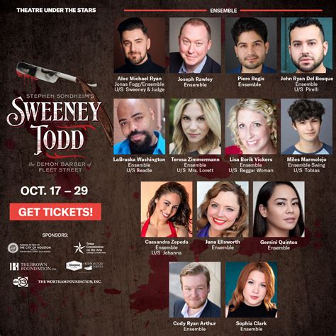 MEET THE CAST OF SWEENEY TODD | TUTS