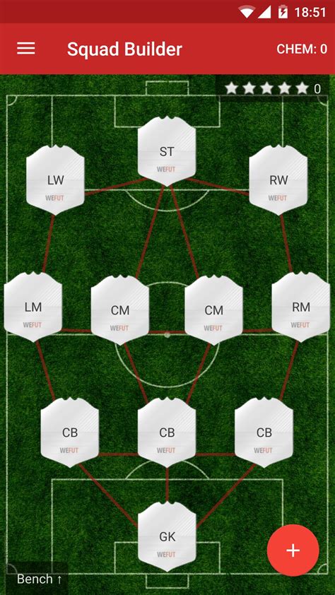 FUT 21 Draft, Squad Builder & Database - WeFUT for Android - APK Download