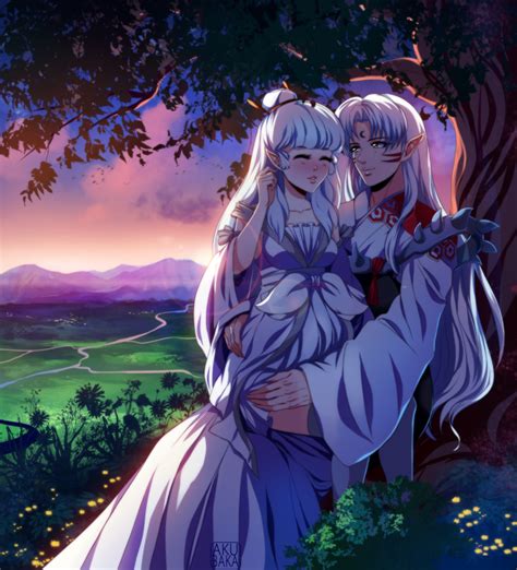 C: Yukiko and Sesshomaru by AkubakaArts on DeviantArt