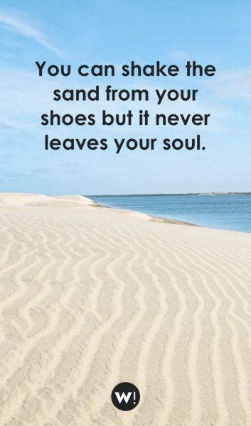 31 Beach Sand Quotes (the best quotes about sand and beach!) - Words Inspiration