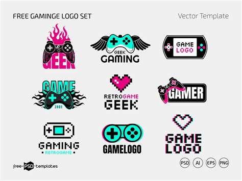 Free Gaming Logo Template :: Behance