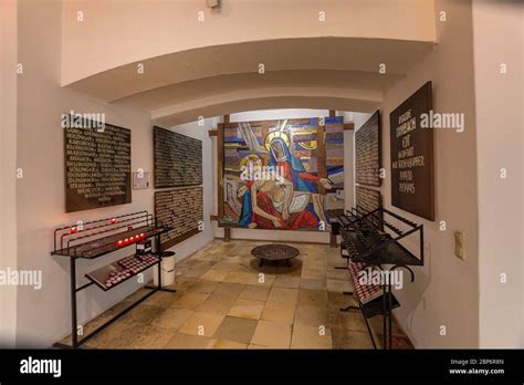 Interior View of the Benedictine monastery in Lambach, Upper Austria ...