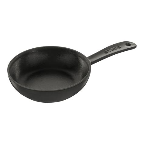 Staub Cast iron 16 cm / 6.5 inch Cast iron Frying pan, black | Official ...