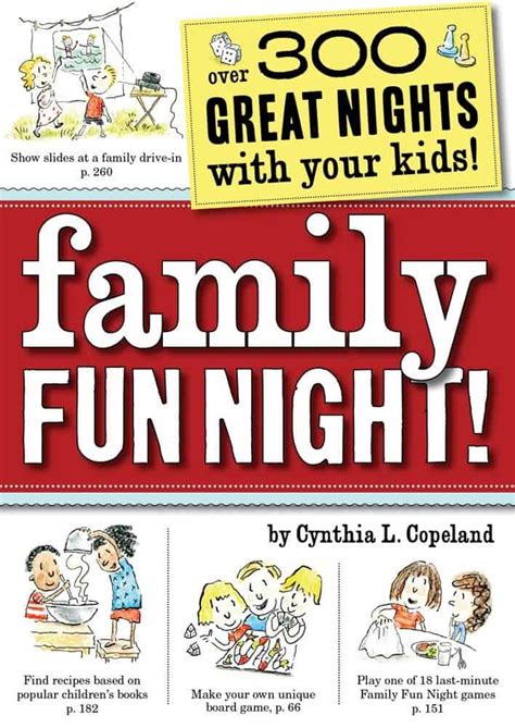 Book: Family Fun Night $12 – 3 Boys and a Dog