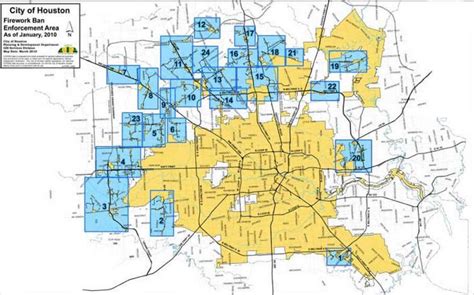 Map Of Houston City Limits - State Coastal Towns Map