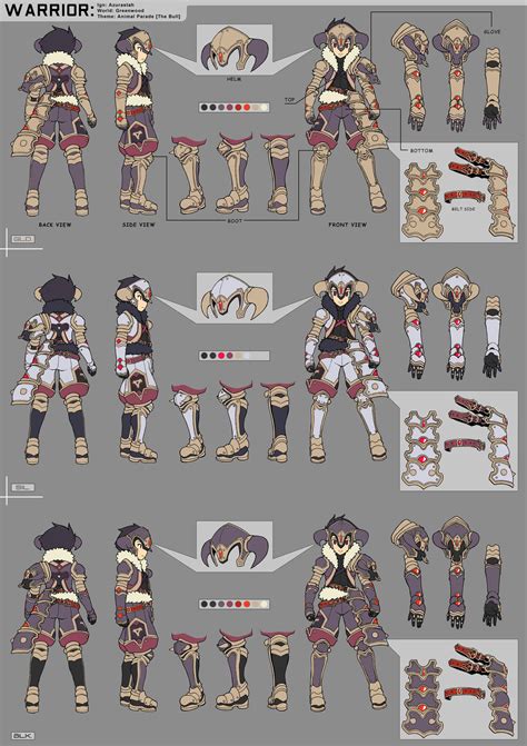 Dragon Nest: WARRIOR costume SET by jaypao on DeviantArt