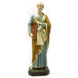 Statue of Saint Peter of 30 cm.