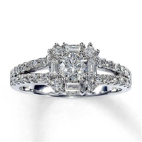 Jared - Diamond Engagement Ring 1 ct tw Round-Cut 14K White Gold