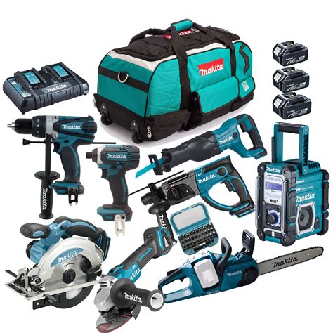 Makita Set 18V / 36V Akku Kettensäge Handwerker Mega Combo Kit DUC353 | eBay