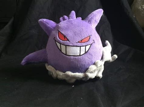 Gengar plush my girlfriend made : r/pokemon