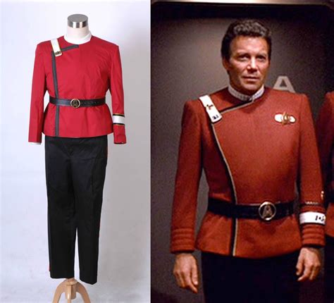 Star Trek Wrath of Khan Starfleet Krik Uniform Fullset Cosplay Costume Halloween #Unbranded # ...