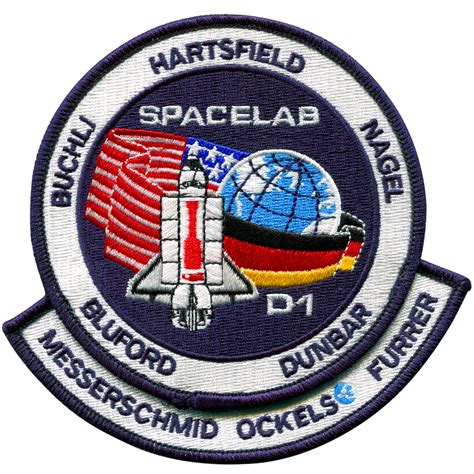 STS-61A – Space Patches
